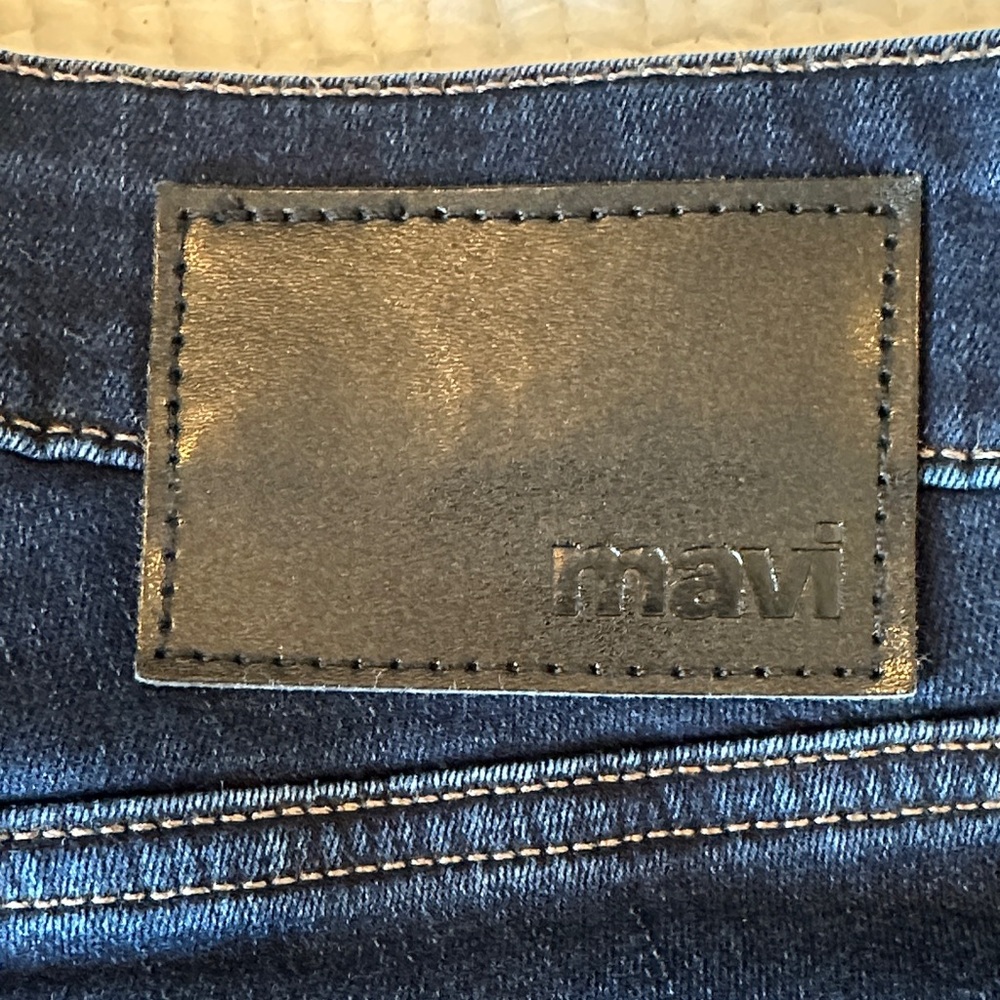 Mavi Men's Blue Jeans Deep Indigo Zach Straight Leg 36/30 - Picture 3 of 11